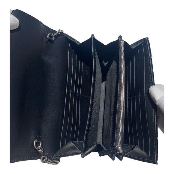 GUCCI Black GG | Velvet Mini Dionysus Wallet On Chain‎ - Picture 5 of 15